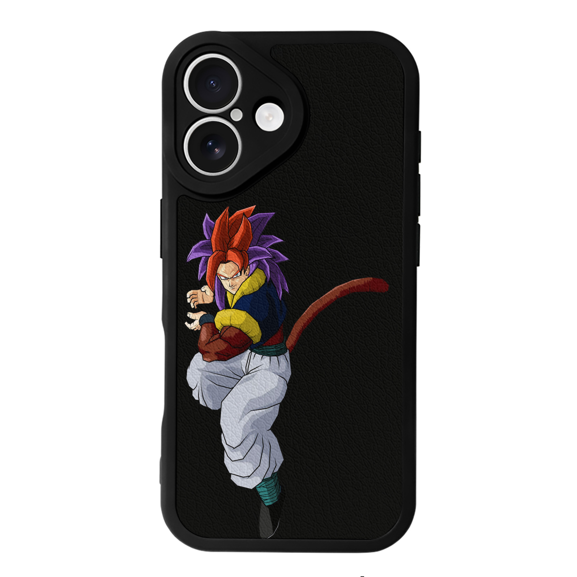 （画像用） ドラゴンボール DRAGON BALL 【iPhone 16シリーズ対応】シリコンスマホケース（レザー調） 材質：シリコン